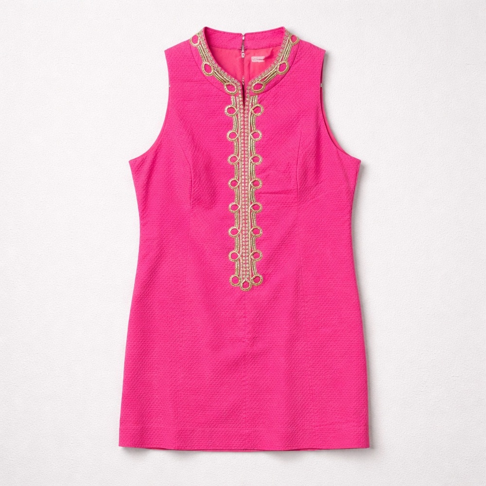 Lilly Pulitzer Alesa Shift Pink Fusion womens size 16 nwt - Picture 3 of 8